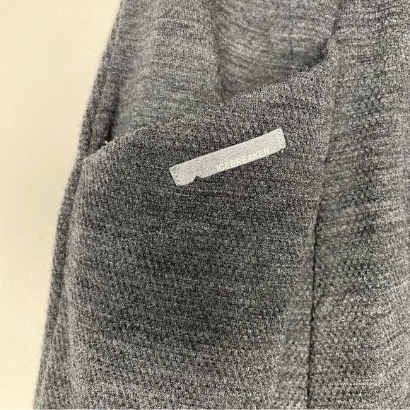 Icebreaker Gray Skirt Merino Wool Sporty Athletic Layer Mini Short Size Small - Picture 4 of 15